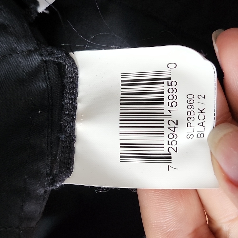BCBGMAXAZRIA Black waterfall layered criss cross mini skirt - Picture 10 of 10